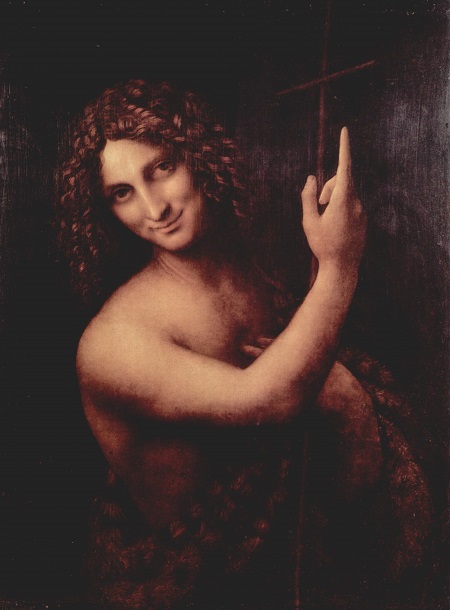 Juan el Bautista la película: Pintura de Da Vinci